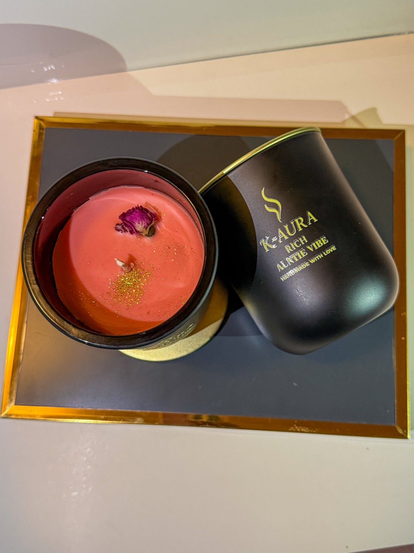 Rich Auntie Vibe – Luxury Scented Candle